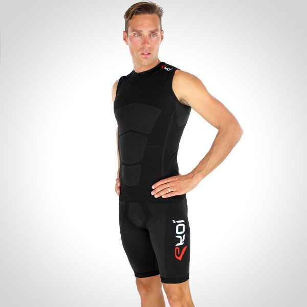 EKOI RUN Black sleeveless top and EKOI RUN Black tight shorts bundle EKOI RUN Black sleeveless top and EKOI RUN Black tight shorts bundle