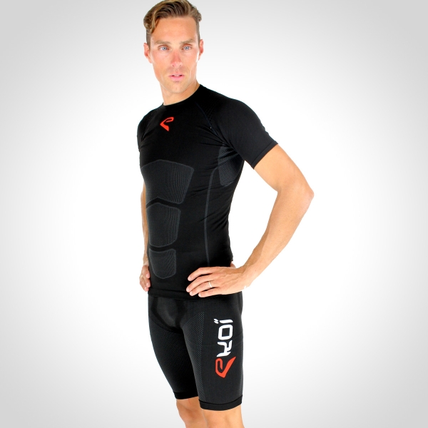 Set EKOI RUN Short Krátké rukávy Černá Set EKOI RUN Short Krátké rukávy Černá