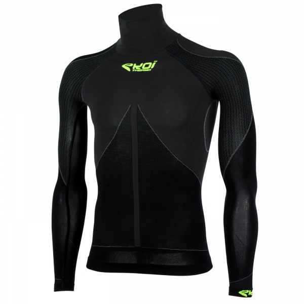 Top EKOI ML TECH 3 Col haut Noir Top EKOI ML TECH 3 Col haut Noir