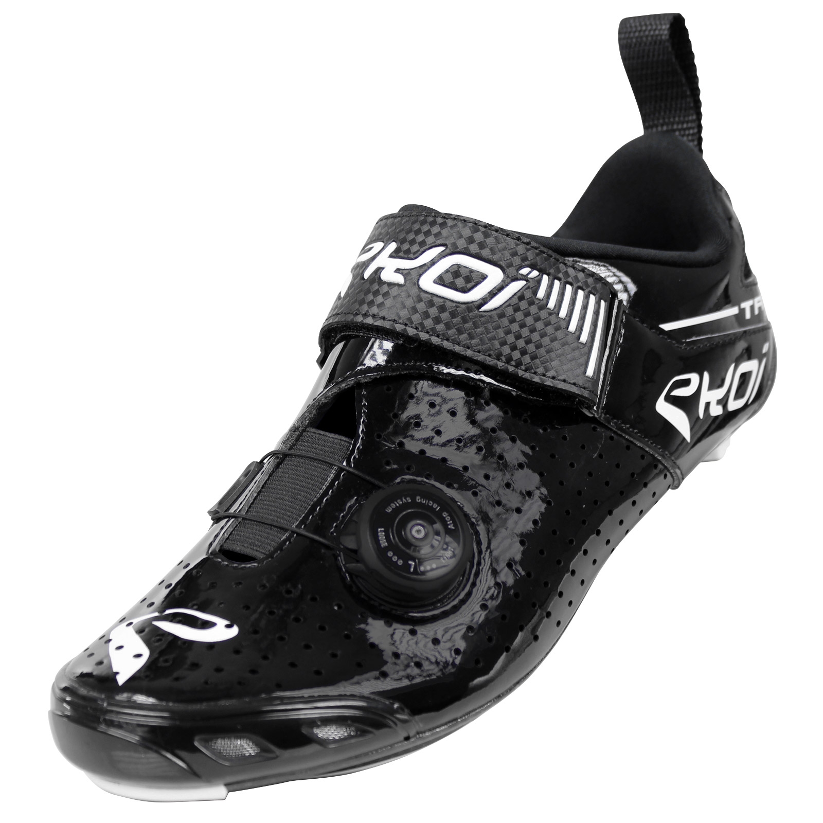 Chaussures Triathlon EKOI TR1 LD Carbone Noires EKOI