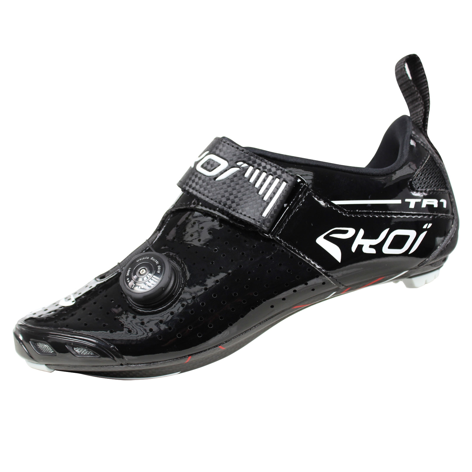 Chaussures Triathlon EKOI TR1 LD Carbone Noires EKOI