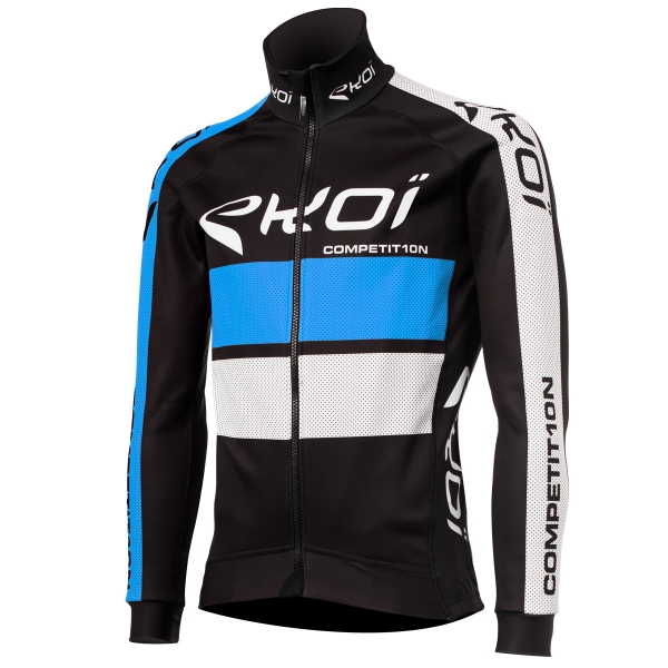 Veste thermique hiver EKOI COMP10 Noir Bleu Veste thermique hiver EKOI COMP10 Noir Bleu