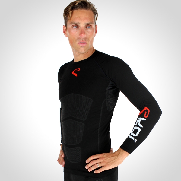 Maillot EKOI RUN manches longues Noir Maillot EKOI RUN manches longues Noir