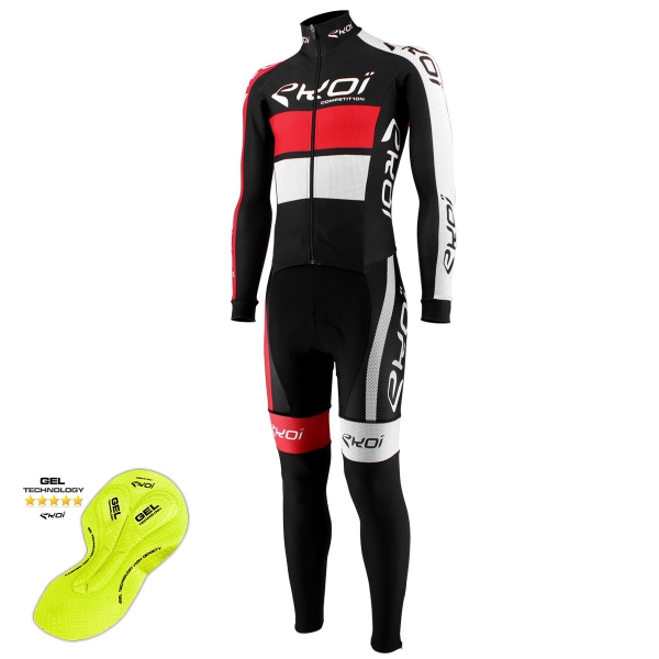 Combinaison hiver EKOI GEL AERO Comp10 Noir Rouge Combinaison hiver EKOI GEL AERO Comp10 Noir Rouge
