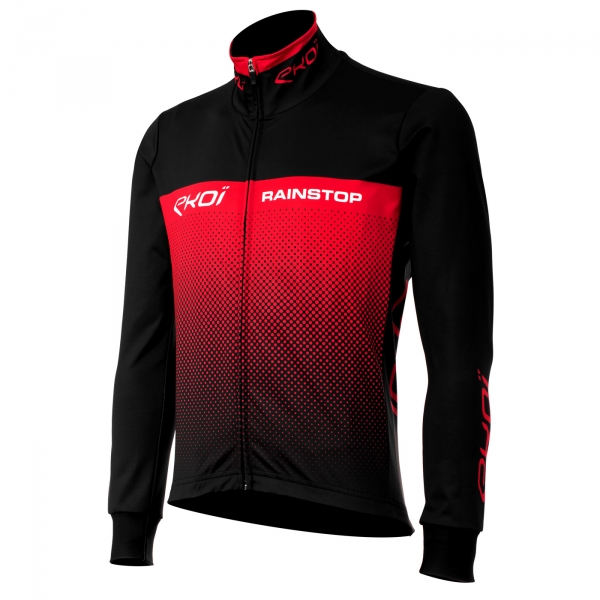 Veste EKOI RAIN STOP Noir Rouge Veste EKOI RAIN STOP Noir Rouge