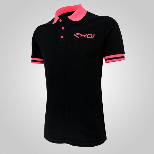 Polo Club EKOI Noir Rose fluo Polo Club EKOI Noir Rose fluo