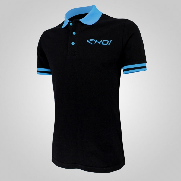 Polo Club EKOI Noir Turquoise Polo Club EKOI Noir Turquoise