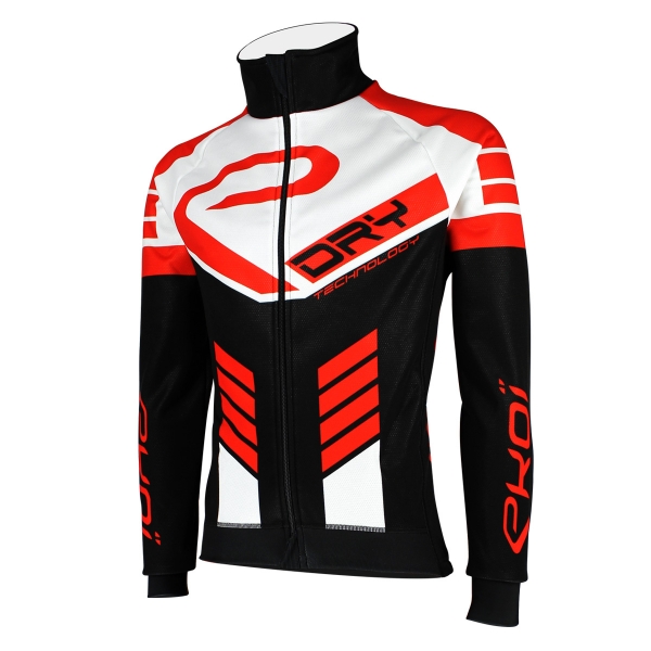 Veste thermique EKOI DRY Noir Rouge Blanc Veste thermique EKOI DRY Noir Rouge Blanc