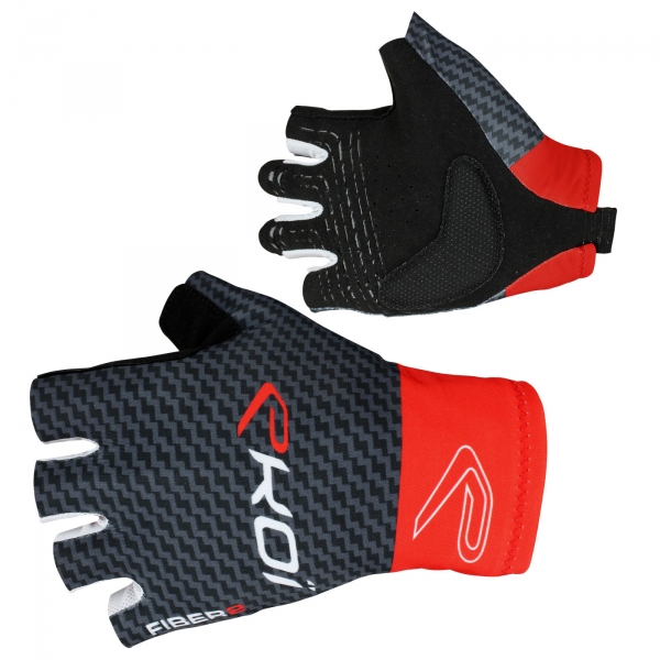 Gants été EKOI Carbon Fiber 2 Rouge Gants été EKOI Carbon Fiber 2 Rouge