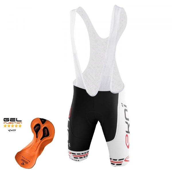 Cuissard EKOI COMP11 Gel Injection Noir Blanc Cuissard EKOI COMP11 Gel Injection Noir Blanc