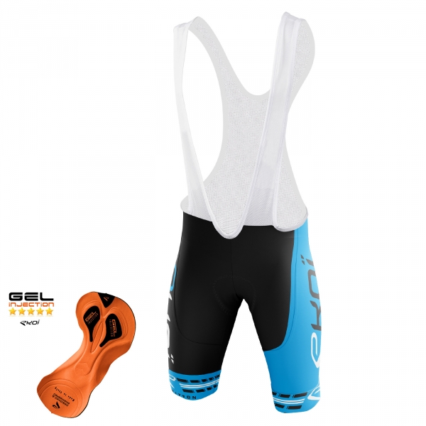 Cuissard EKOI COMP11 Gel Injection Noir Bleu Cuissard EKOI COMP11 Gel Injection Noir Bleu