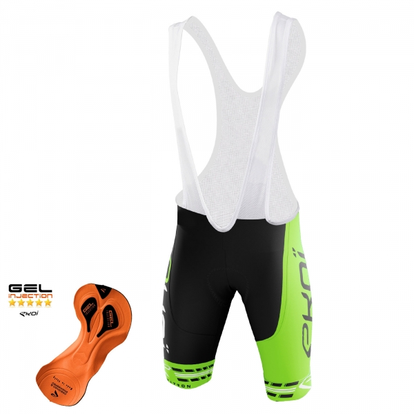 Cuissard EKOI COMP11 Gel Injection Noir Vert Cuissard EKOI COMP11 Gel Injection Noir Vert