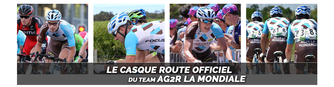 casque vélo route team ag2r la mondiale