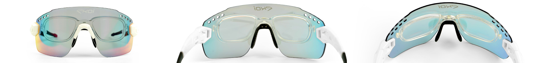 optical insert for EKOI bike glasses with corrective lenses