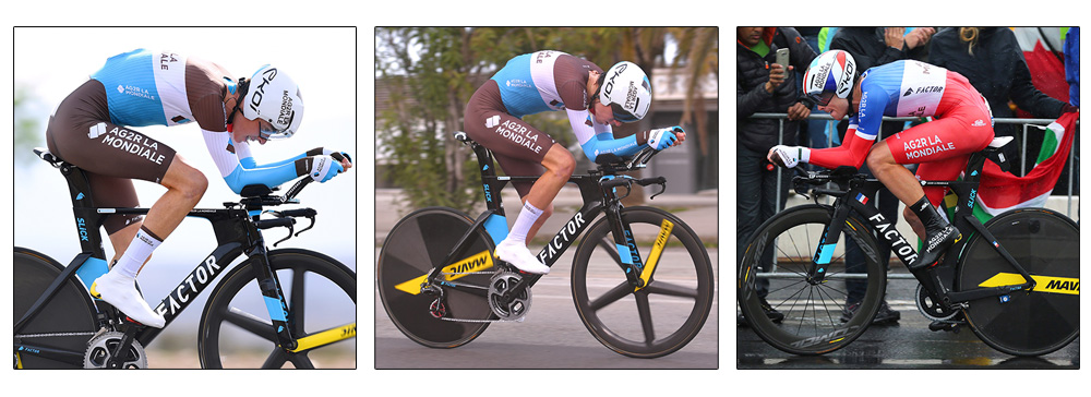 Casque chrono EKOI Perfect Romain Bardet AG2R La Mondiale