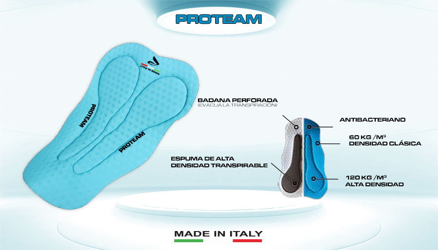 Peau Proteam Cuissard EKOI Comp11 made italy